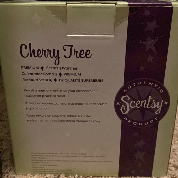 Scentsy “Cherry Tree” wax warmer - Picture 2 of 3